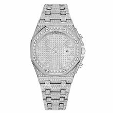 Load image into Gallery viewer, MISSFOX Mens Watches Top Brand Luxury Role Male Gold Wrist Watch Quartz Carbon Fiber Bezel Diamond Rolexable Watch Quartz Clock