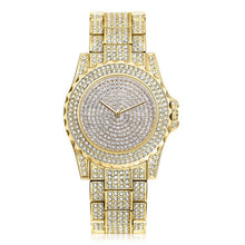 Load image into Gallery viewer, Luxury Men watch star Diamond Top Brand Man Clock Crystal Shining Male Stainless Steel Wrist Watches Fashion Hour Quartz Busines
