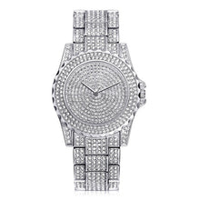 Load image into Gallery viewer, Luxury Men watch star Diamond Top Brand Man Clock Crystal Shining Male Stainless Steel Wrist Watches Fashion Hour Quartz Busines

