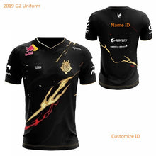 Load image into Gallery viewer, LOL League 2019 S9 Season LEC G2 Esports Team Uniform Jersey Wunder Jankos Caps PerkZ Mikyx T-Shirt CSGO Game World Limited
