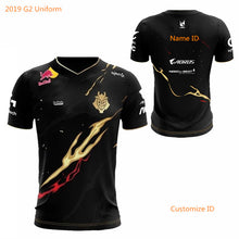 Load image into Gallery viewer, LOL League 2019 S9 Season LEC G2 Esports Team Uniform Jersey Wunder Jankos Caps PerkZ Mikyx T-Shirt CSGO Game World Limited
