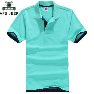 2019 Summer Brand Men Polo shirt Casual Cotton Short Sleeve Men Polos Shirts Plus Size 3XL jerseys Golf Tennis Polos masculina