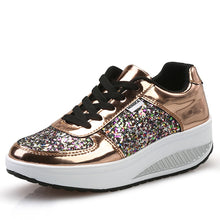 Load image into Gallery viewer, 2020 Fashion Women Sneakers Shoes Fashion High Top Bling Women Vulcanized Shoes Platform Causal Women Shoes Sneakers Spring
