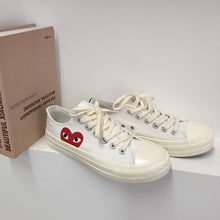 Load image into Gallery viewer, DIWEINI  male PLAY Black CDG 1970s All cool star High/Low top Unisex Skateboarding Shoes sapato feminino zapatos de mujer
