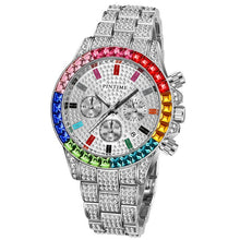 Load image into Gallery viewer, Men's Wrist Watches For Men Top Brand Luxury Watch Male Rolexable Clock Full Diamond Quartz Watch Relogio Masculino 2020
