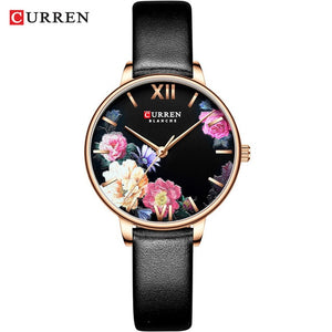 CURREN Women Watches Fashion Casual Watch Designer Ladies Watch Luxury Diamond Quartz RoseGold Wrist Watch Gifts For Women