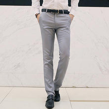Load image into Gallery viewer, Suit Pants Men Dress Pants Men Business Trousers Man 2020 Fashion Male Straight Pants Solid Fit Smart Classic Trousers
