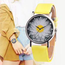 Load image into Gallery viewer, New Fashion Ladies Watch Womens Flower Casual Leather Analog Quartz Wrist Watches Quartz Clock Gifts Relogio Feminino 2020 Q60
