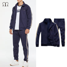 Load image into Gallery viewer, Tracksuit Men Sets Spring Autumn Hooded Sweatshirt Casual Set Men's Sportsuit Jacket+Pants Male 2020 Brand Sportswear Clothing
