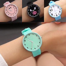 Load image into Gallery viewer, New Silicone Wrist Watch Women Watches Ladies Top Fashion Quartz Wristwatch For Woman Clock Female Hours Relog Montre Femme D45
