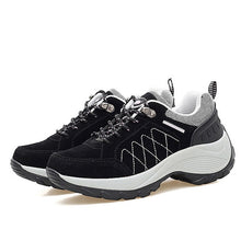 Load image into Gallery viewer, Sneakers women spring autumn casual lace-up platform shoes woman wedge comfortable women shoes lady sport shoes high increase
