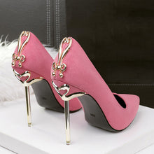 Load image into Gallery viewer, Ladies High Heels Women Shoes Pumps High Heel Stiletto Sexy Wedding Shoes Woman 2020 Pumps Black Red tacones mujer
