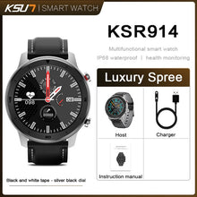 Load image into Gallery viewer, KSR914 Smart Watch Fitness Tracker Men Women Wearable Devices Smart Band Heart Rate Monitor ECG Detection  Smart Bracelet
