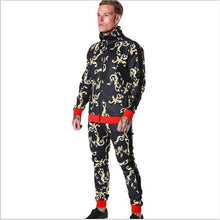 Load image into Gallery viewer, Men's Tracksuit Sports Suit  Fitness Compression Clothes Running Jogging Sport Wear Exercise Workout Tights
