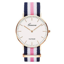 Load image into Gallery viewer, Hot Luxury Brand Nylon Fashion Women Bracelet Quartz Watch Men Ladies Wrist Watch Wristwatches Clock Relojes Mujer Relogio
