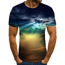 Load image into Gallery viewer, 2019 New Design Men T Shirts 3D Print Starry sky Summer Tops Men Short Sleeve Fashion T-Shirt
