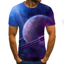 Load image into Gallery viewer, 2019 New Design Men T Shirts 3D Print Starry sky Summer Tops Men Short Sleeve Fashion T-Shirt
