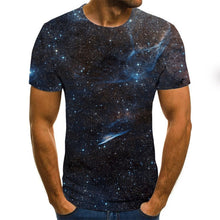 Load image into Gallery viewer, 2019 New Design Men T Shirts 3D Print Starry sky Summer Tops Men Short Sleeve Fashion T-Shirt
