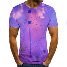 Load image into Gallery viewer, 2019 New Design Men T Shirts 3D Print Starry sky Summer Tops Men Short Sleeve Fashion T-Shirt
