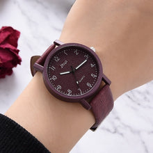 Load image into Gallery viewer, Top Brand Women's Watches Fashion Leather Wrist Watch Women Watches Ladies Watch Clock Gift zegarek damski Relojes Mujer 2019

