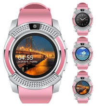 Load image into Gallery viewer, Bluetooth Smart Watch Phone with Camera Sim TF Card Android SmartWatch Phone Call Bracelet Watch for Android Smart Phone
