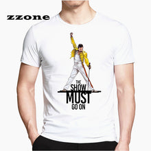 Load image into Gallery viewer, Freddie Mercury The Queen Band T-Shirt Mens Hip Hop Rock Hipster T Shirt Casual Tshirts harajuku Top Tees HCP4535
