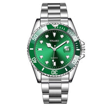 Load image into Gallery viewer, Men's Watch New Luxury Business Watch Men Waterproof Date Green Dial Watches Fashion Male Clock Wrist Watch Relogio Masculino
