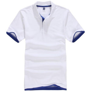 2019 Summer Brand Men Polo shirt Casual Cotton Short Sleeve Men Polos Shirts Plus Size 3XL jerseys Golf Tennis Polos masculina