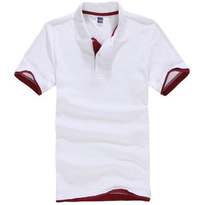 2019 Summer Brand Men Polo shirt Casual Cotton Short Sleeve Men Polos Shirts Plus Size 3XL jerseys Golf Tennis Polos masculina