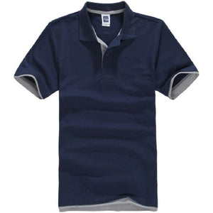 2019 Summer Brand Men Polo shirt Casual Cotton Short Sleeve Men Polos Shirts Plus Size 3XL jerseys Golf Tennis Polos masculina