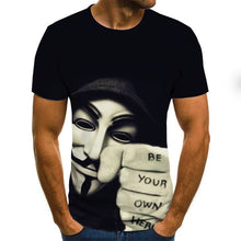 Load image into Gallery viewer, 2020 hot-sale Clown 3D Printed T Shirt Men Joker Face Male tshirt 3d Clown Short Sleeve Funny T Shirts Tops &amp; Tees XXS-6XL
