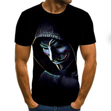 Load image into Gallery viewer, 2020 hot-sale Clown 3D Printed T Shirt Men Joker Face Male tshirt 3d Clown Short Sleeve Funny T Shirts Tops &amp; Tees XXS-6XL
