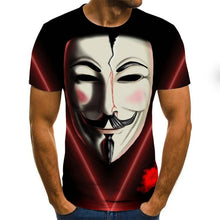 Load image into Gallery viewer, 2020 hot-sale Clown 3D Printed T Shirt Men Joker Face Male tshirt 3d Clown Short Sleeve Funny T Shirts Tops &amp; Tees XXS-6XL
