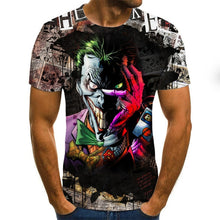 Load image into Gallery viewer, 2020 hot-sale Clown 3D Printed T Shirt Men Joker Face Male tshirt 3d Clown Short Sleeve Funny T Shirts Tops &amp; Tees XXS-6XL
