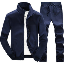 Load image into Gallery viewer, Tracksuit Men Sets Spring Autumn Hooded Sweatshirt Casual Set Men's Sportsuit Jacket+Pants Male 2020 Brand Sportswear Clothing
