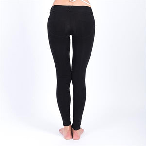 Leggings High Quality Low Waist Push Up Elastic Casual Leggings Fitness For Women Sexy Pants Bodybuilding Clothing Stretch Pants