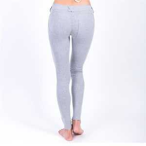 Leggings High Quality Low Waist Push Up Elastic Casual Leggings Fitness For Women Sexy Pants Bodybuilding Clothing Stretch Pants