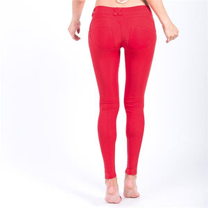 Leggings High Quality Low Waist Push Up Elastic Casual Leggings Fitness For Women Sexy Pants Bodybuilding Clothing Stretch Pants