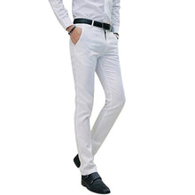 Load image into Gallery viewer, Suit Pants Men Dress Pants Men Business Trousers Man 2020 Fashion Male Straight Pants Solid Fit Smart Classic Trousers

