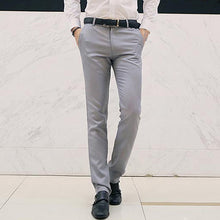 Load image into Gallery viewer, Suit Pants Men Dress Pants Men Business Trousers Man 2020 Fashion Male Straight Pants Solid Fit Smart Classic Trousers
