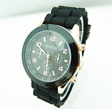 Load image into Gallery viewer, Luxury Brand Silicone quartz watch women men ladies fashion bracelt wrist watch wristwatch relogio feminino masculino Clock
