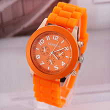 Load image into Gallery viewer, Luxury Brand Silicone quartz watch women men ladies fashion bracelt wrist watch wristwatch relogio feminino masculino Clock
