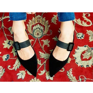 Customized Women Flats Shoes 2020 Spring And Summer Women Pointed Toe Single Shoes Fashion Flat Sandals Plus Size 35-43