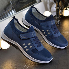 Load image into Gallery viewer, Women Spring Mesh Buckle Vulcanize Shoes Woman Sneakers Slip On Flat Female Solid Fashion Casual Platform Ladies Shoes 2020 New

