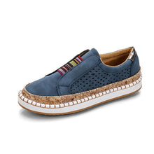 Load image into Gallery viewer, Lucyever Plus Size Loafers Shoes Woman Spring 2020 Flock Leathers Casual Flat Heels Women Slip on Platform Sneakers Flats Mulher
