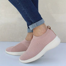 Load image into Gallery viewer, Women Sneaker Shoes Woman Striped Sock Sneakers Spring Slip On Knitted Vulcanized Shoes Causal Flat Zapatillas Mujer Deportiva
