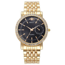 Load image into Gallery viewer, Diamond Women Luxury Brand Watch 2019 Rhinestone Elegant Ladies Watches Gold Clock Wrist Watches For Women relogio feminino 2019

