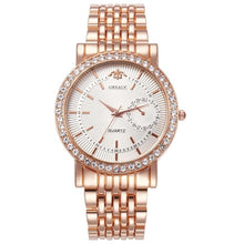 Load image into Gallery viewer, Diamond Women Luxury Brand Watch 2019 Rhinestone Elegant Ladies Watches Gold Clock Wrist Watches For Women relogio feminino 2019
