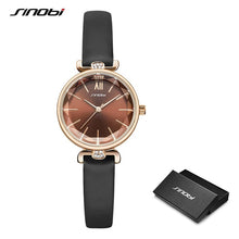 Load image into Gallery viewer, SINOBI Fashion Women Diamonds Wrist Watches Imitation Ceramics Watchband Top Luxury Brand Dress Ladies Geneva Quartz Clock 2019
