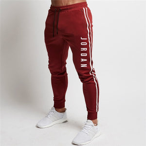 2 Piece Men Hoodies+Pants Sport Suit Jordan Men Clothing Set Gyms Sport wear Tracksuit Fitness Bodybuilding Suit Jogger Men Set